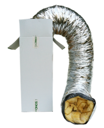 Sonoconnect ⌀ 160 мм. - Шумопоглъщащ въздуховод с топлоизолация - 10 м.