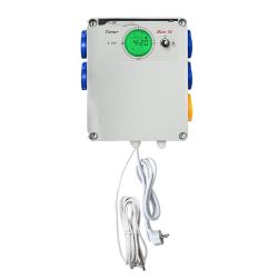 G-systems-Timer Box 4x600W + heating+Temp control