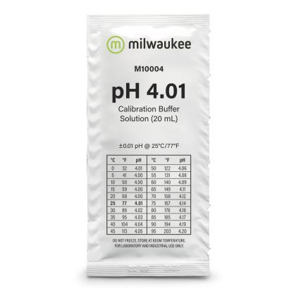 Milwaukee pH 4.01 20мл саше - Разтвор за калибриране (pH) - 1бр