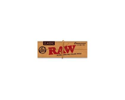 RAW Classic Connoisseur Rolling Paper KS Size per count
