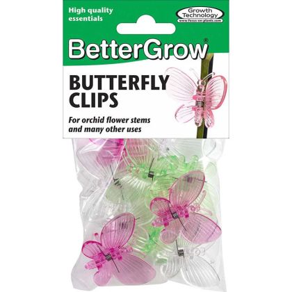 BETERGROW Щипки за орхидей с Пеперуда  10 броя