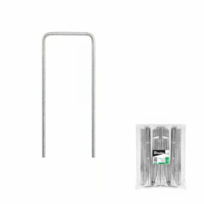 Metal clamps for fastening agrotextiles and covers, type P", 3x15cm - 50 pcs.