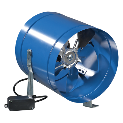 Axial fan VENTS VKOM 250, 1070 m3/h, low pressure, inline