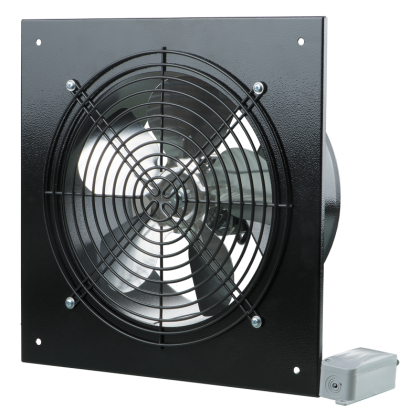 Axial fan VENTS OV1 315, 1700 m3/h, low pressure, wall-mounted
