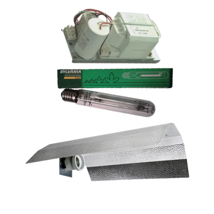 Комплект Осветление за растения LUMii Black 600W и Maxibright Warpdrive
