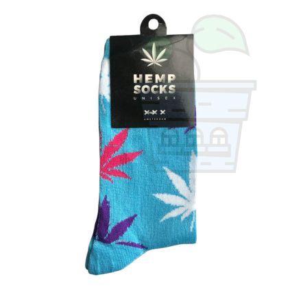 Чорапи Hemp XXX Amsterdam - сини