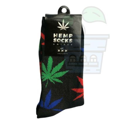 Чорапи Hemp XXX Amsterdam - черни
