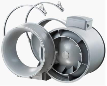 Fan fins for VENTS