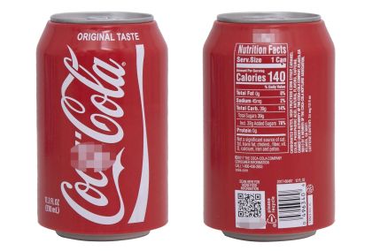 Камуфлажен силиконов калъф с имитация на  COLA кен 330ml