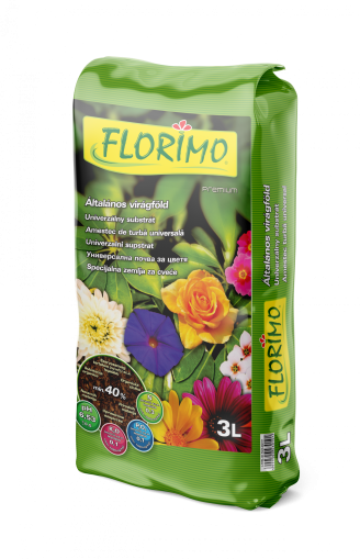 Почва  УНИВЕРСАЛНА (pH 6.53 ± 0.5) - FLORIMO - 3л.