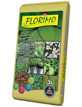 Soil SPICES and HERBS (pH 7.52 ± 0.5) FLORIMO - 3l.