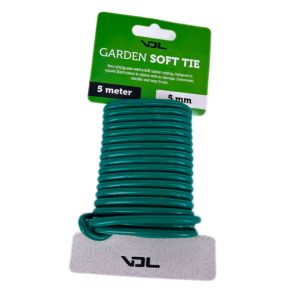 Green trellis wire fo plant support, ø 5 mm (5 m)