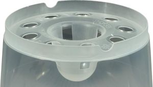 Transparent pot for Orchids 15cm