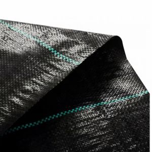 Weed cover made of woven textile 70g. PP black UV, 3.2m x 100m