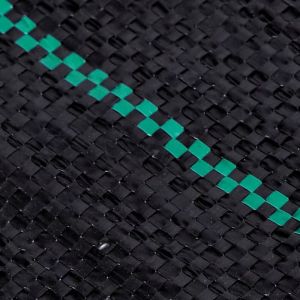 Weed cover made of woven textile 70g. PP black UV, 3.2m x 100m