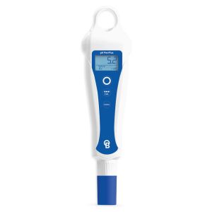Bluelab pH PenPlus portable device with replaceable probe for measuring the acidity of liquids.