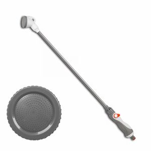 Extended soft spray shower head WHITE LINE EXCLUSIVE 74 cm