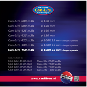 Can-Lite карбонов филтър 150м3/100Ф