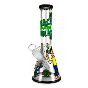 Cartoon Boy Handcrafted Glass Bong 25cm