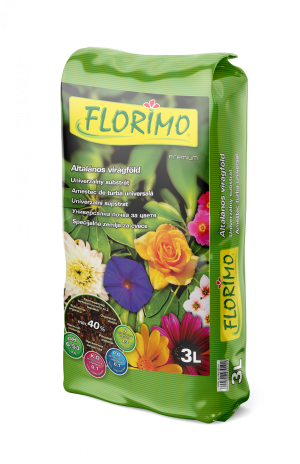 Почва  УНИВЕРСАЛНА (pH 6.53 ± 0.5) - FLORIMO - 3л.