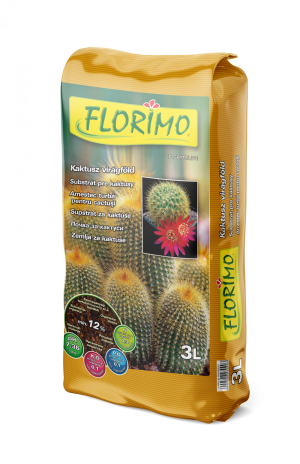 Почва КАКТУСИ и СУКУЛЕНТИ (pH 6.92 ±0.5) - FLORIMO - 3 л.