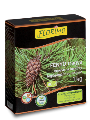 Гранулиран тор ИГЛОЛИСТНИ И ВЕЧНОЗЕЛЕНИ РАСТЕНИЯ-FLORIMO-1кг