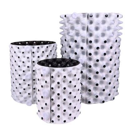 Root Plus - кръгла перфорирана саксия за въздушно подрязване на корените - 1.5 л.